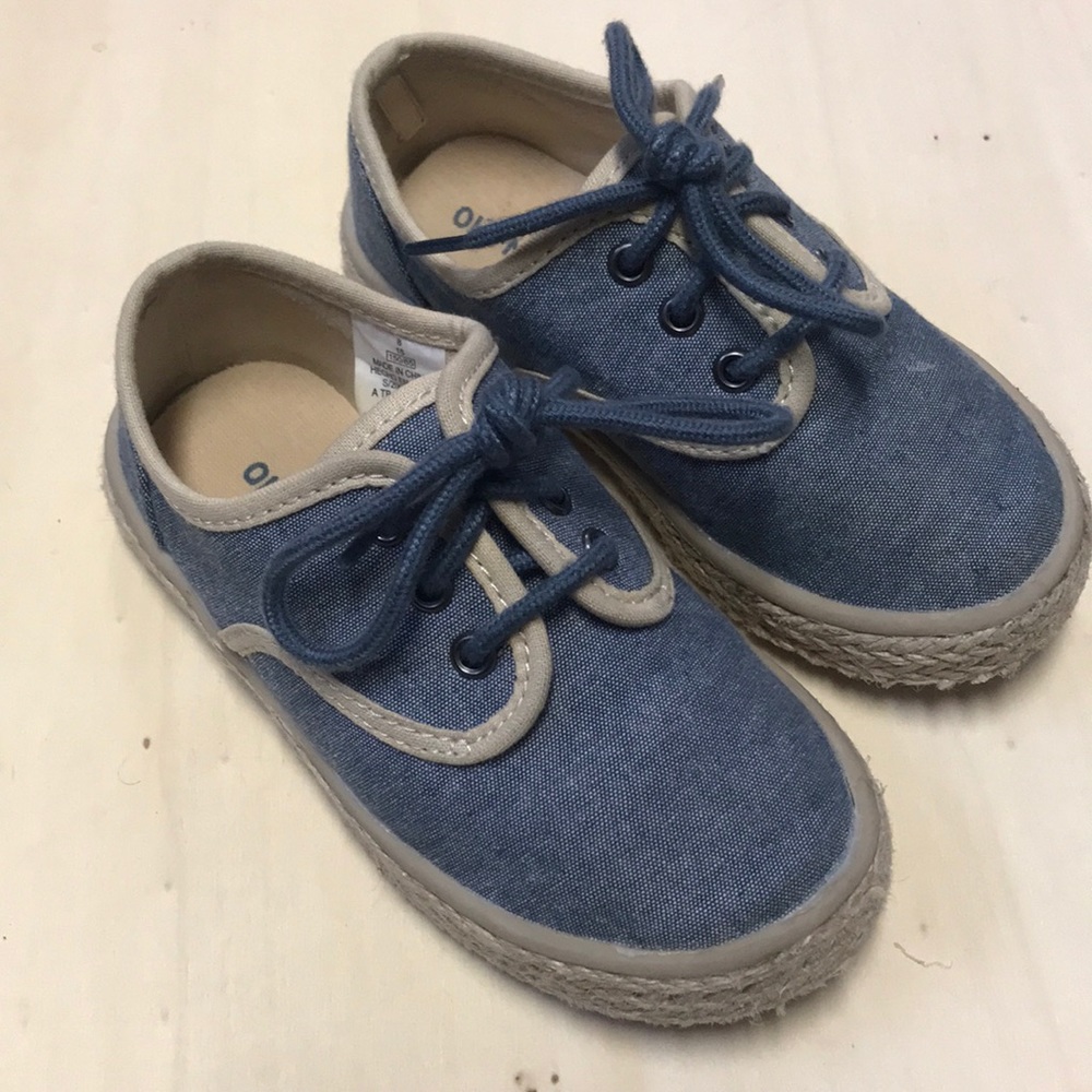 Old Navy casual shoe Chambray Espadrille size 8